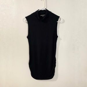 Michael Stars Black sleeveless Mock Neck tank